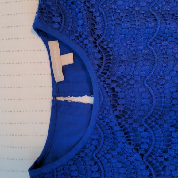 Blue Lace Banana Republic Top - Picture 4 of 6